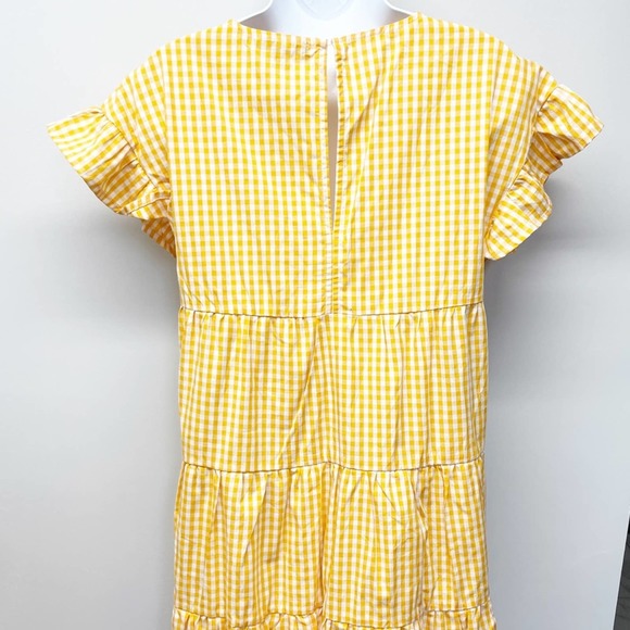 Romeo + Juliet Couture Gingham Mini Dress Medium - Picture 14 of 16